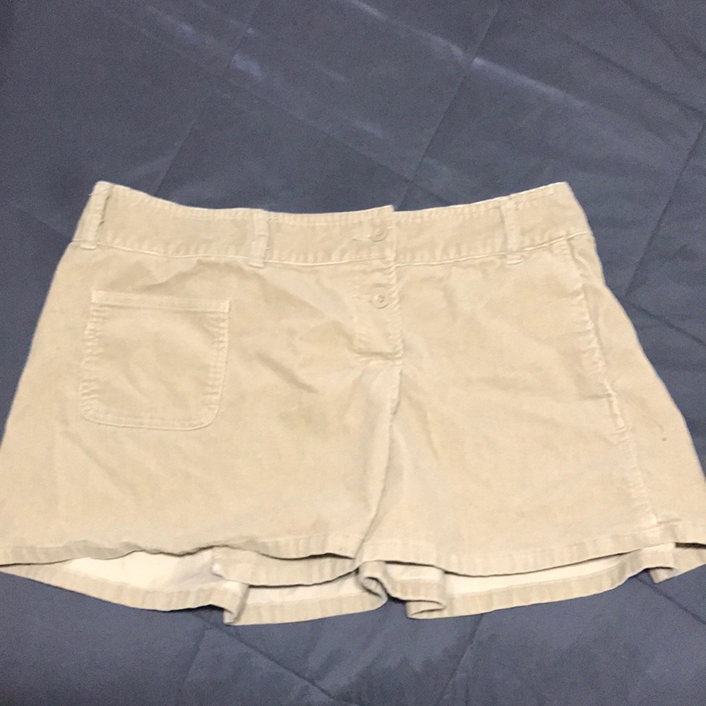 Used Tan corduroy skirt